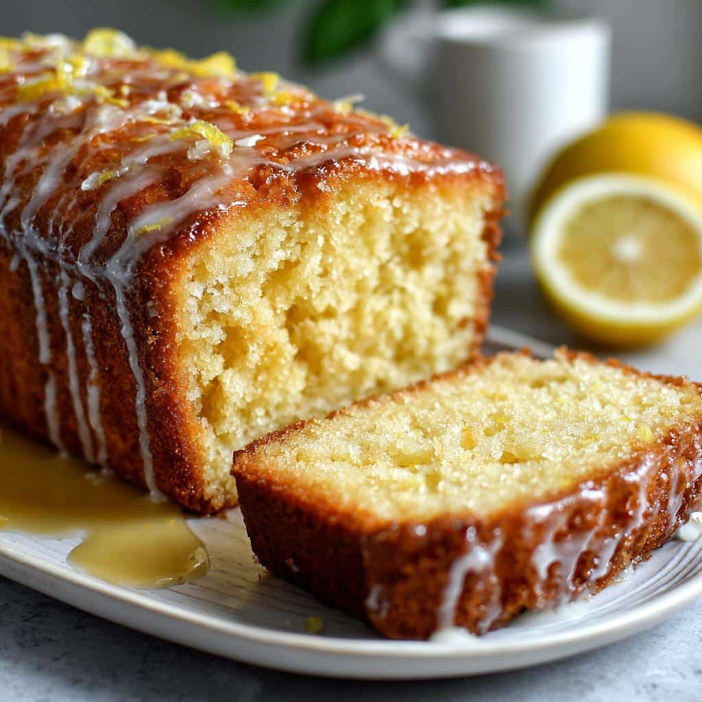 Lemon Drizzle Cake - detail 2