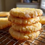Lemon Shortbread Cookies