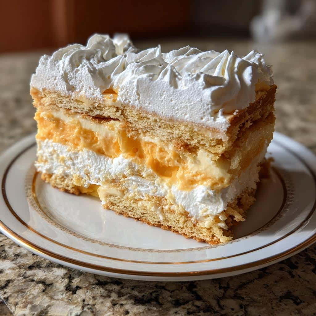 Orange Cream Tart - detail 2