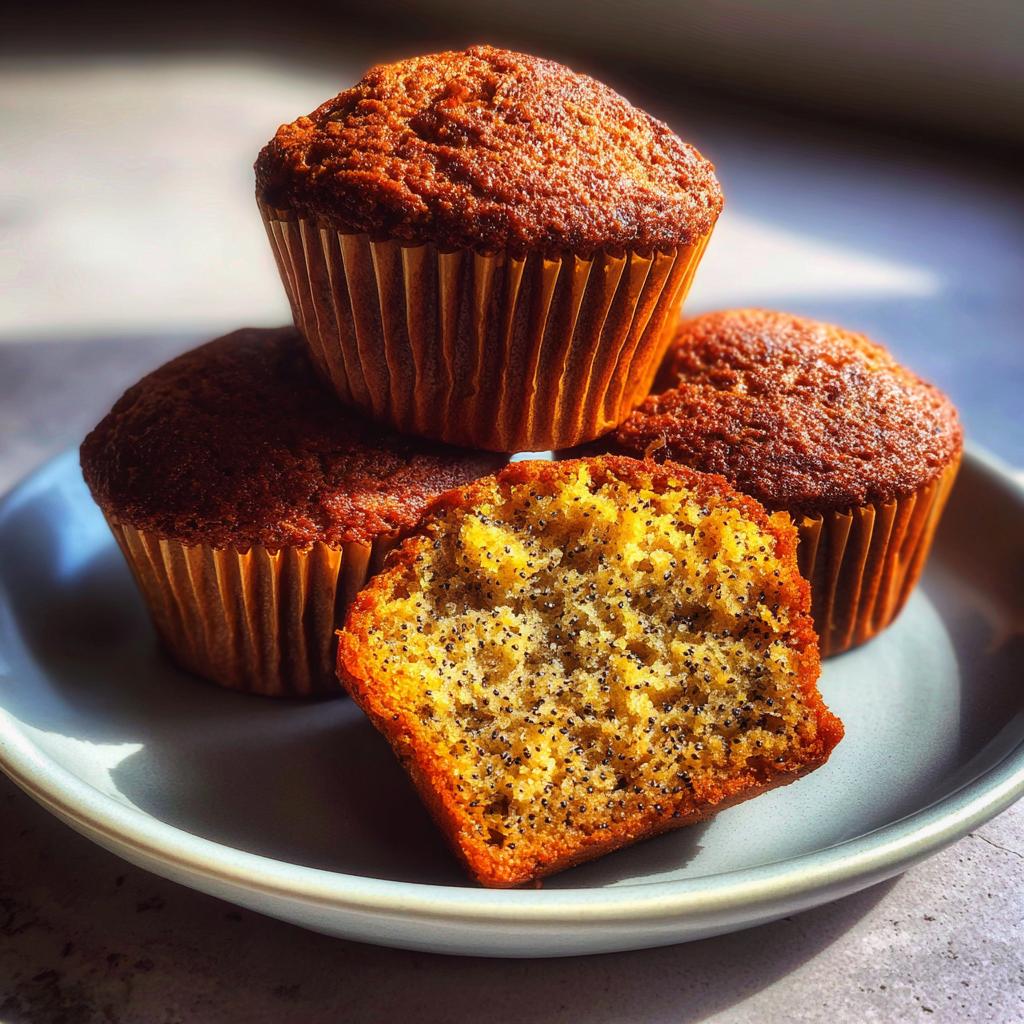 Orange Poppy Seed Muffins - detail 2