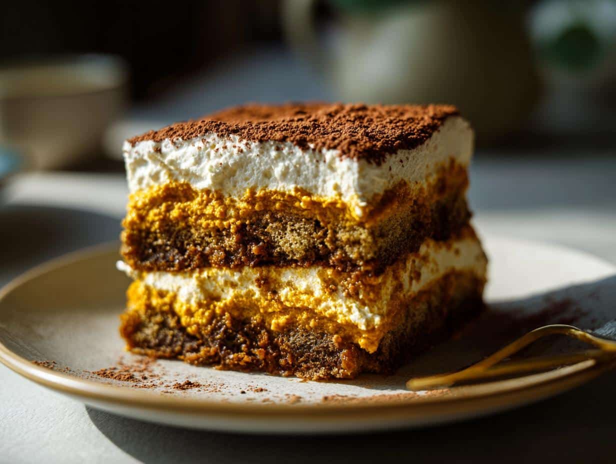 Pumpkin Tiramisu - Featured