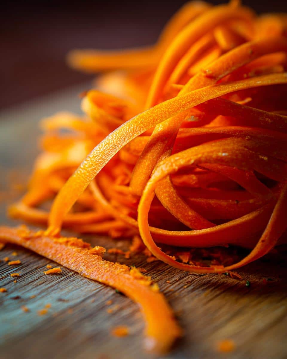 Raw Carrot Ribbon Salad - Other 1