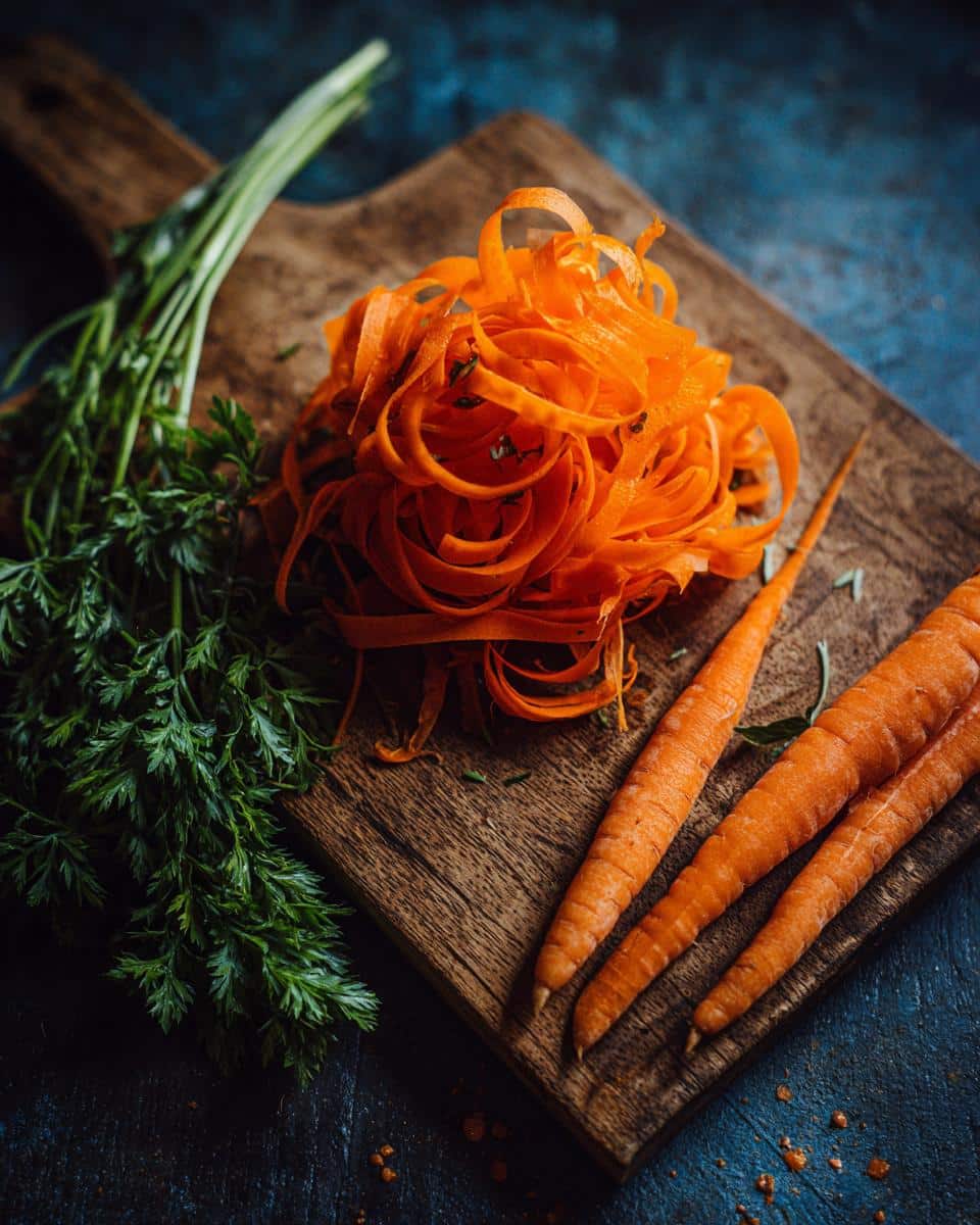 Raw Carrot Ribbon Salad - Other 4