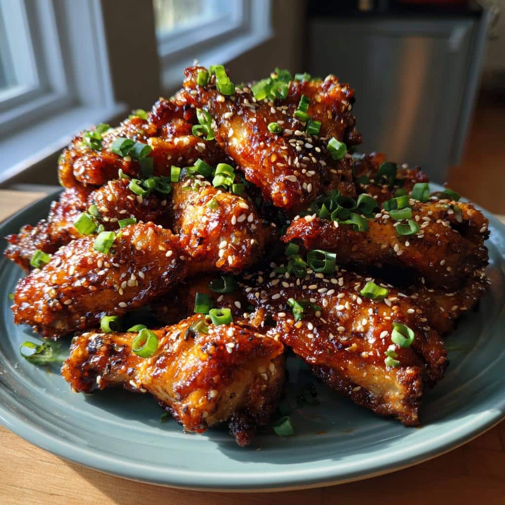 Spicy Sriracha Chicken Wings - detail 1