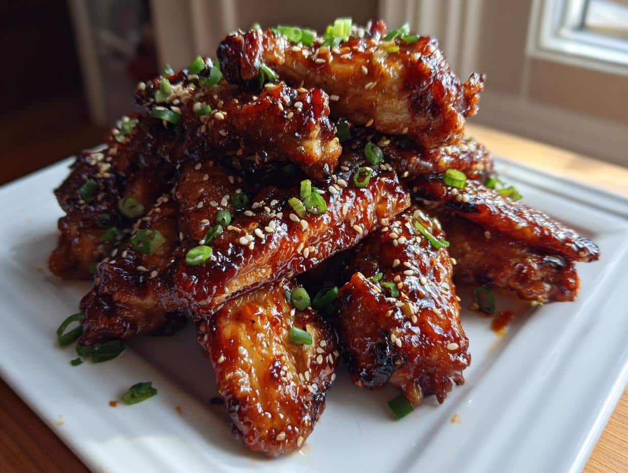 Spicy Sriracha Chicken Wings