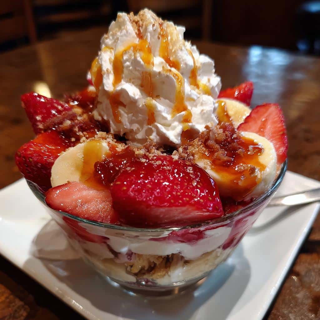 Strawberry Banana Split - detail 2