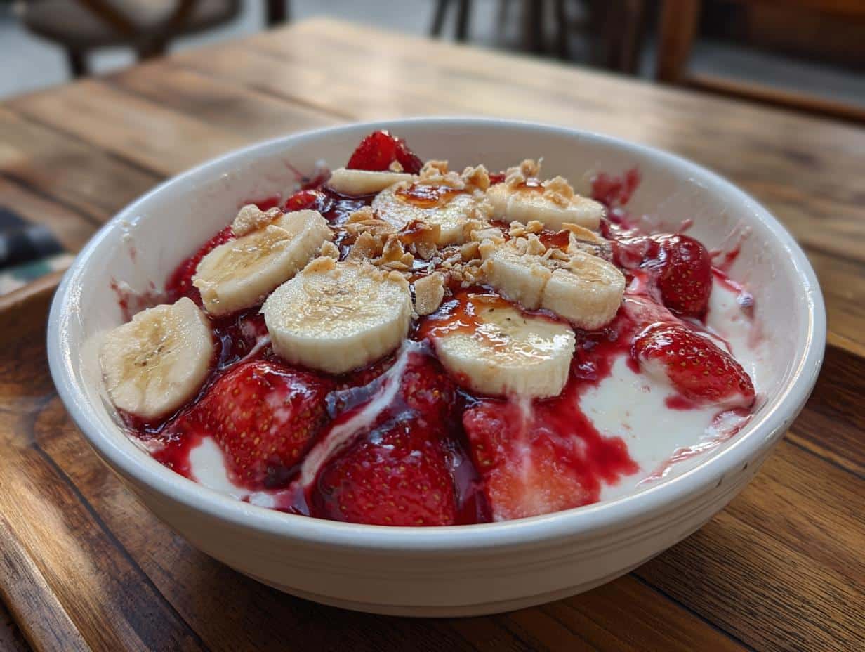 Strawberry Banana Split