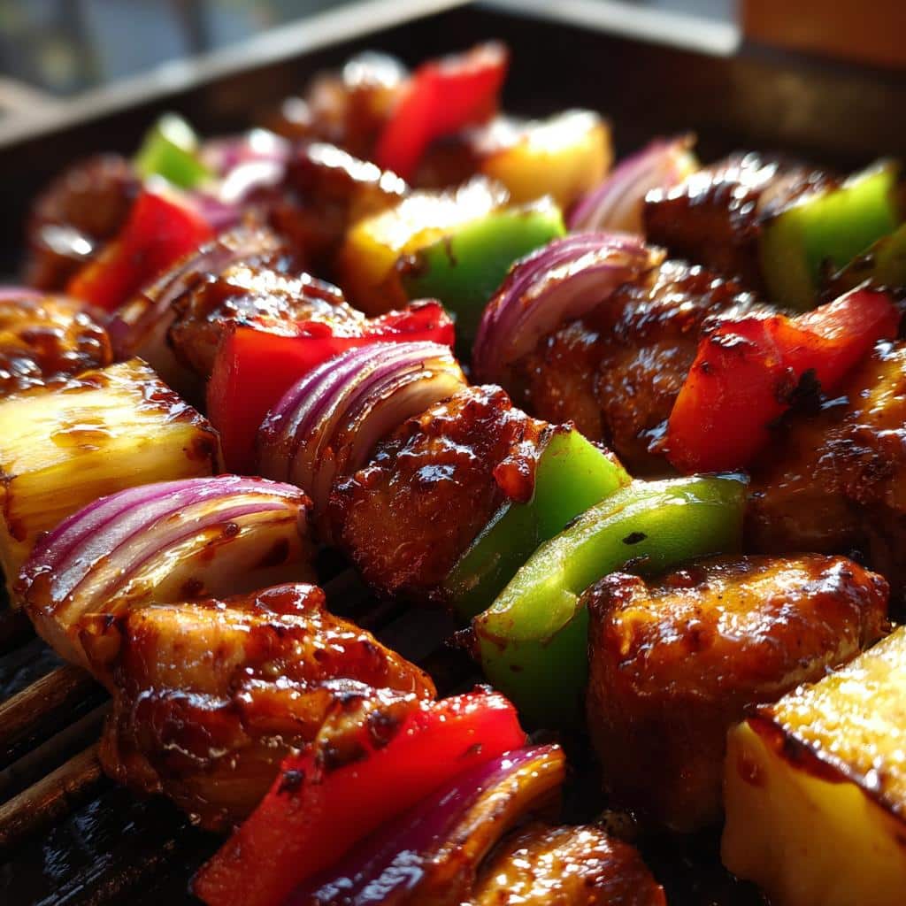 Teriyaki Chicken Kebabs - detail 2