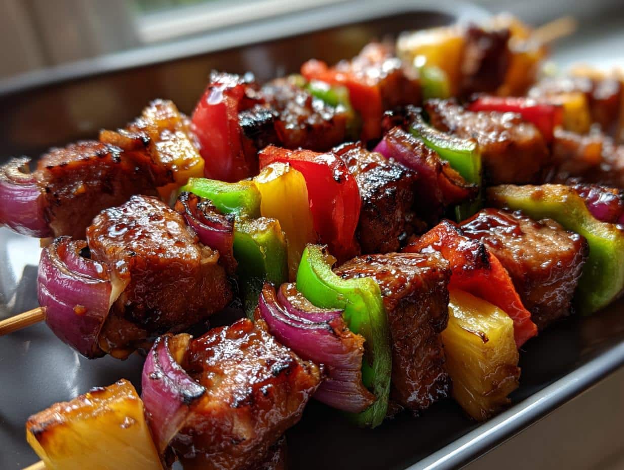 Teriyaki Chicken Kebabs