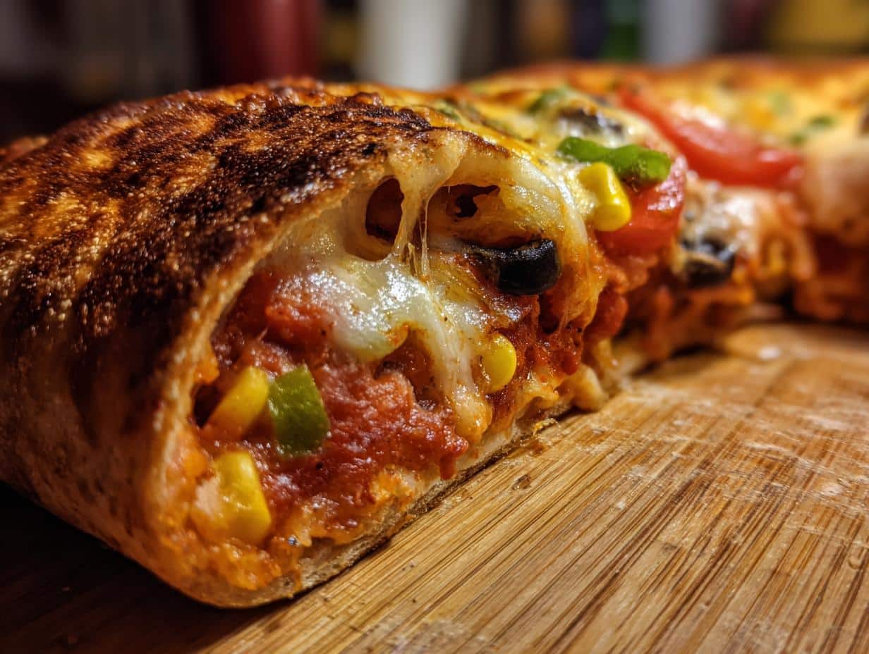 Easy Tortilla Pizza Wrap Recipe in Under 20 Minutes