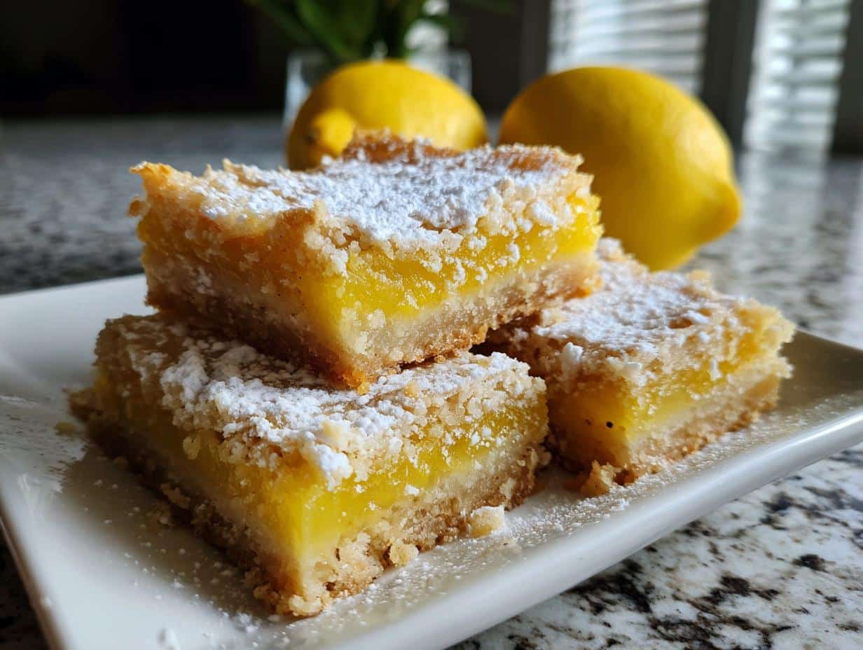 Vegan Lemon Bars