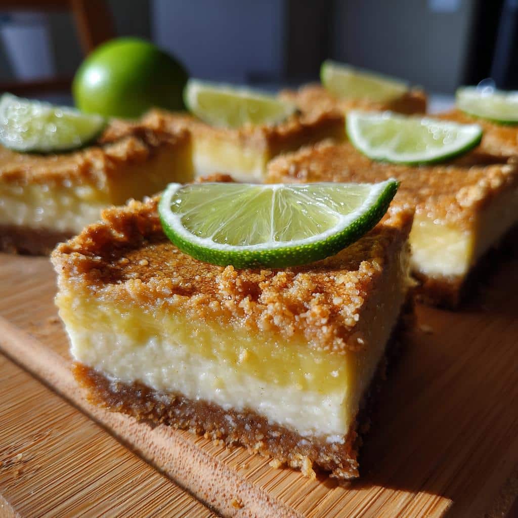 Vegan Lime Bars - detail 1