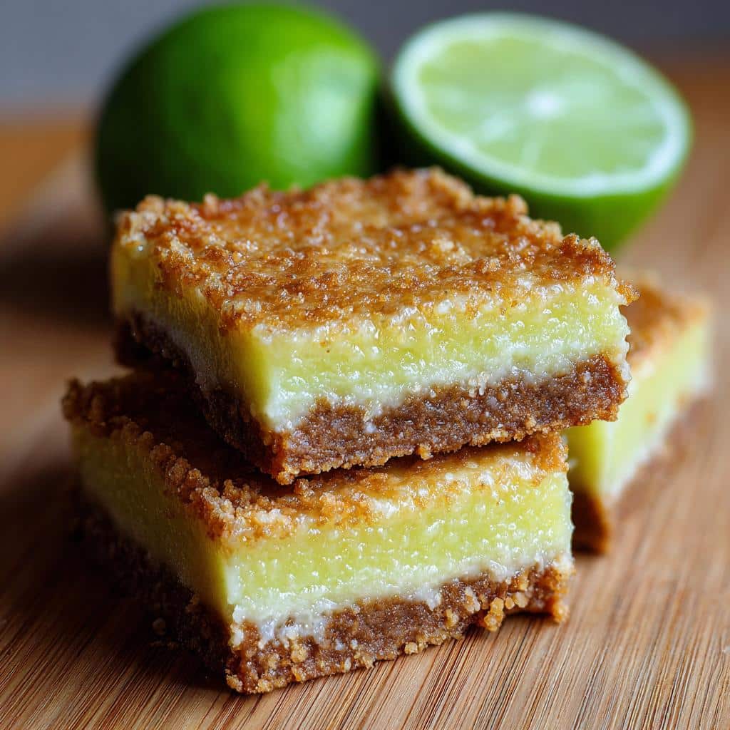Vegan Lime Bars - detail 2