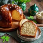 Ring cake slices, a delicious addition to your St Patrick’s Day treats.