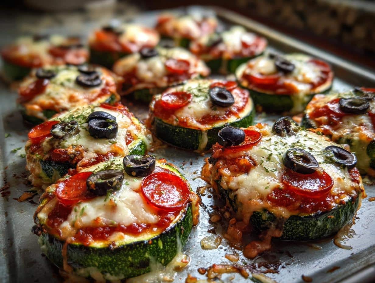 Zucchini Pizza Bites: 2-Bite Bliss That’s Dangerously Good