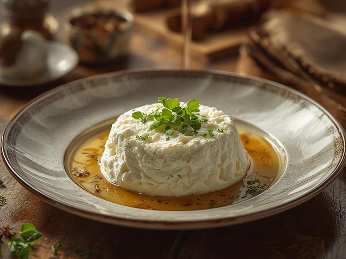 Plated cottage cheese cookies