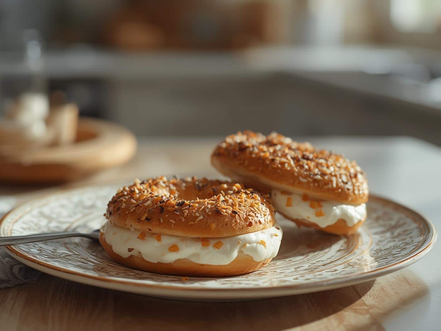 Greek Yogurt Bagels