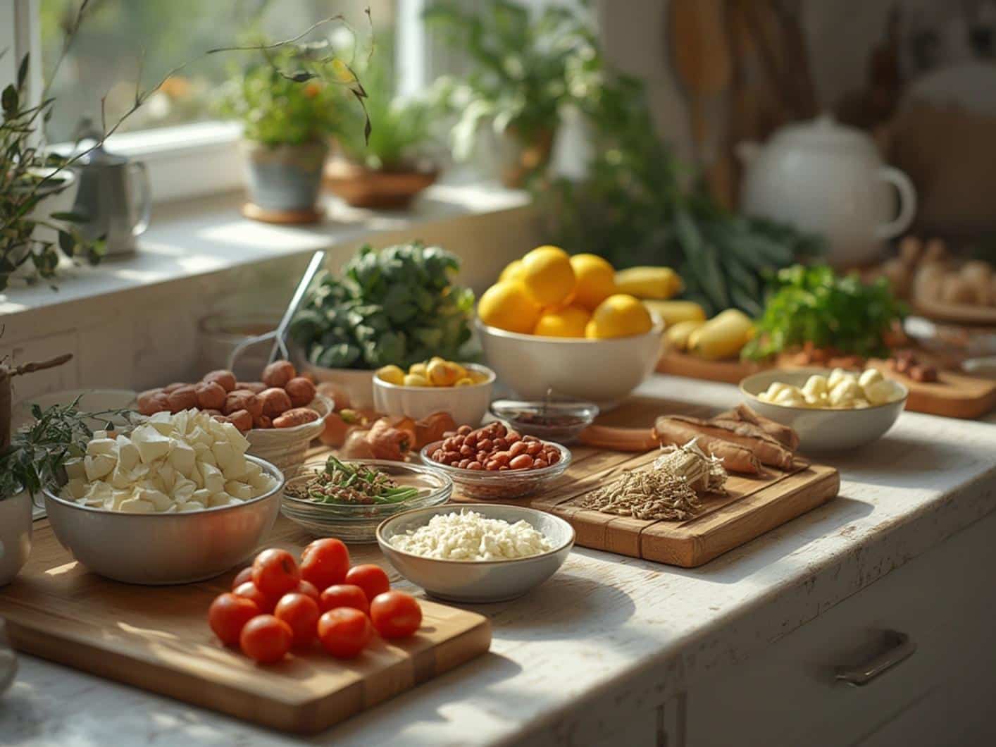 Spring cakes ingredients