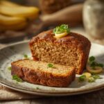super moist banana bread Serving