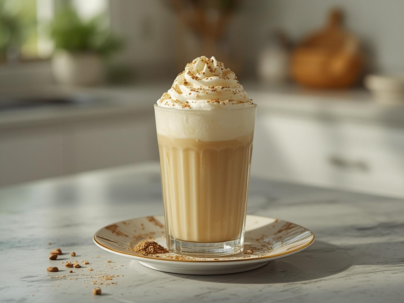 vanilla bean frappuccino recipe no ice cream