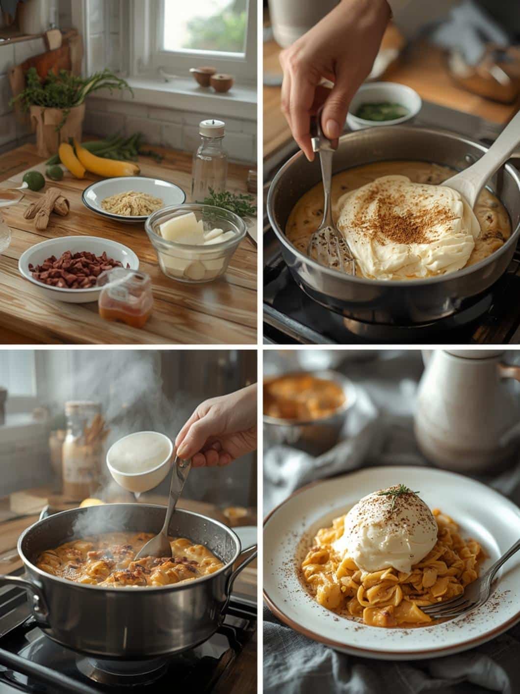 Vanilla Bean Frappuccino Process